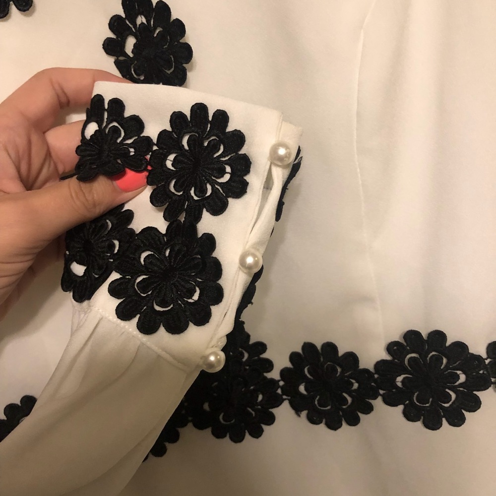 Liza luxe ModCloth floral a-line dress - Picture 3 of 7